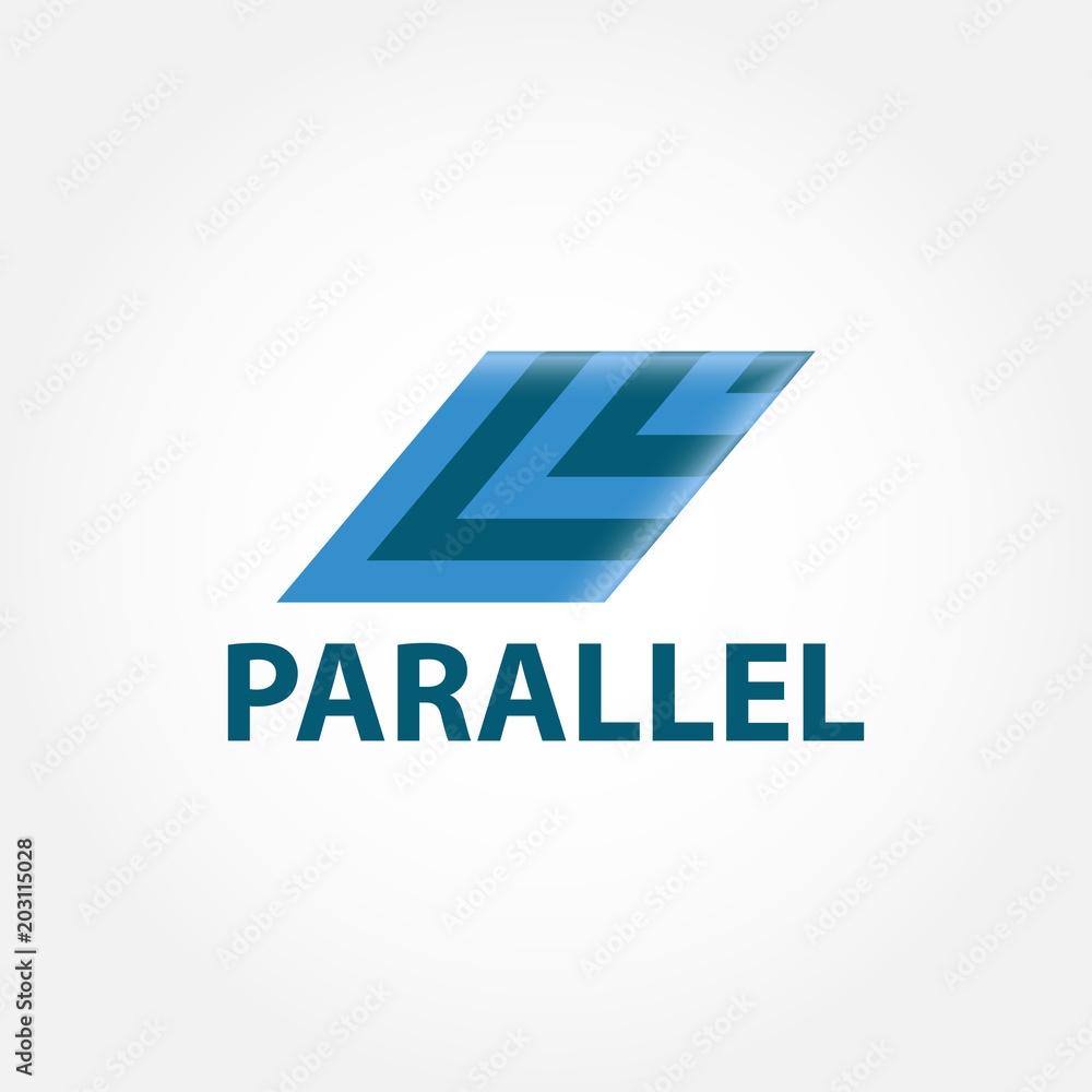 Parallelogram Logo Design Parallelogram Logo Design