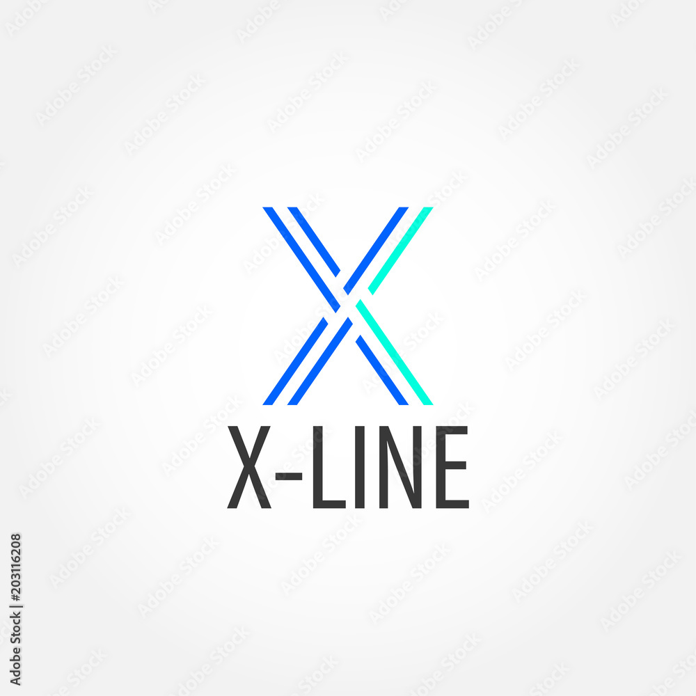 X-line Logo Design