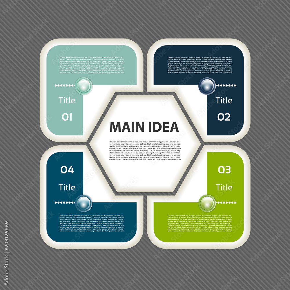 Infographic element. Chart, graph, diagram with 4 steps, options, parts, processes, phase. Vector business template for presentation and training. Infographic element. Chart, graph, diagram with 4 steps, options, parts, processes, phase. Vector business template for presentation and training.