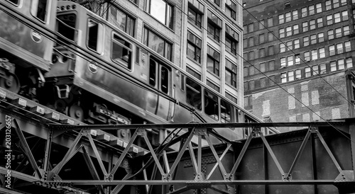 Chicago A-train © johanlofphoto