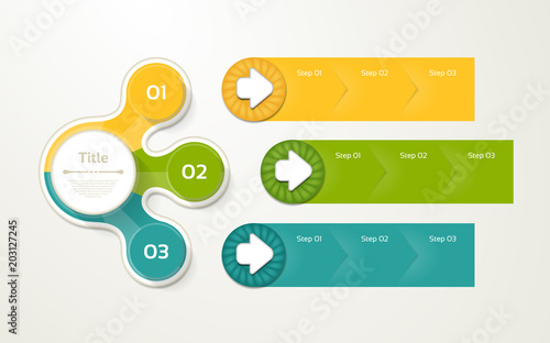 Vector infographic template for diagram, graph, presentation and