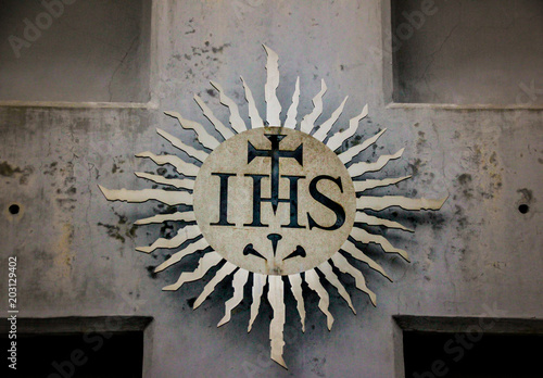 Jesuit christian religious symbol photo