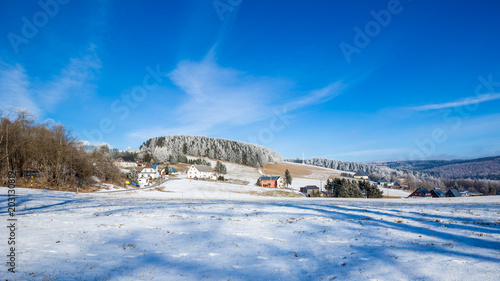 Winterlandschaft im Erzgebirge © Heiko Zahn