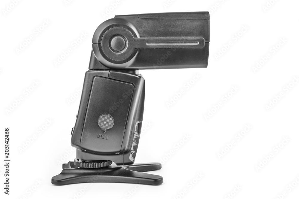 Black camera flash isolate Black camera flash isolate