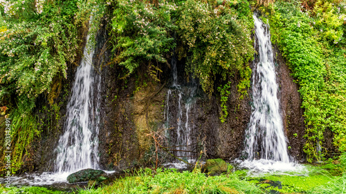 Three waterfalls in the jungle. © pmilota