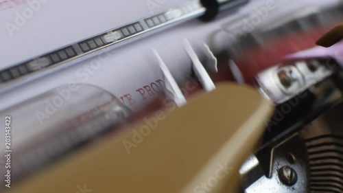 Wallpaper Mural Typing "executive producer" on an old typewriter Torontodigital.ca