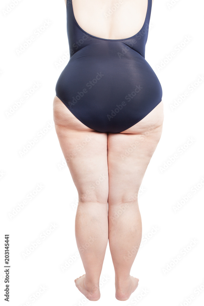 Back cheap fat swimwear