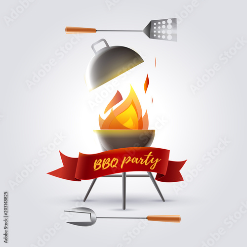 Barbecue party. Barbecue meals