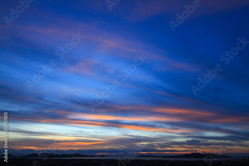 Beautiful sky on twilight time © YODCHAI