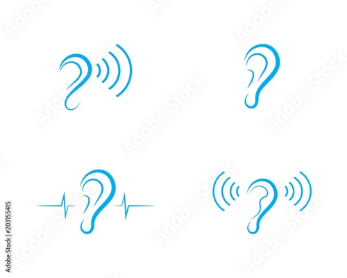 Hearing Logo Template