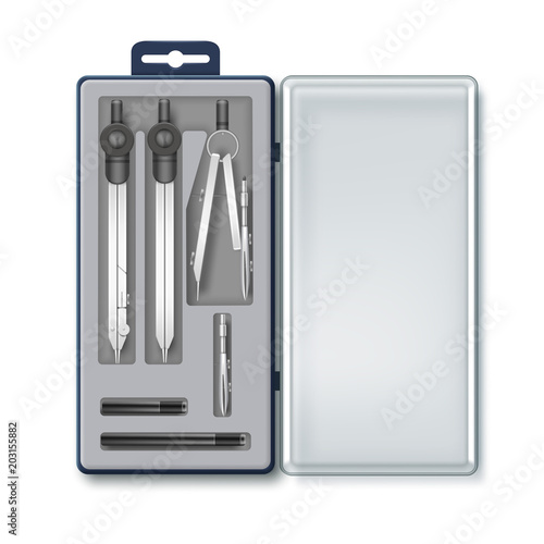 Case of drawing instruments