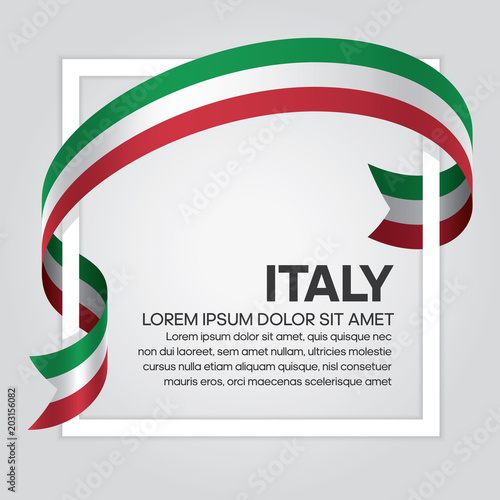 Italy flag background