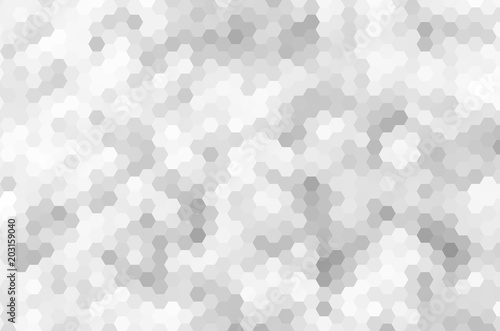 grey hexagon abstract polygonal texture