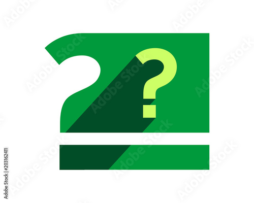 green initial letter gestalt typography typeset logotype alphabet font image vector icon logo symbol