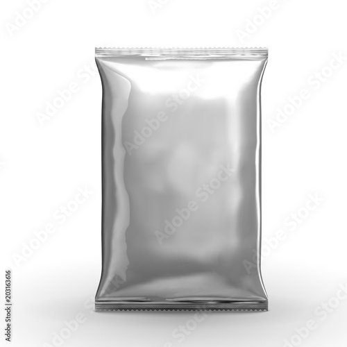 Blank silver chip package design