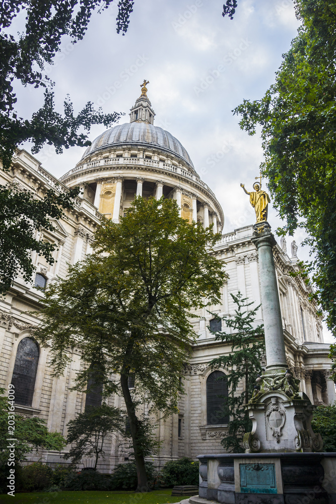 St. Paul's Cathedral, London, England.