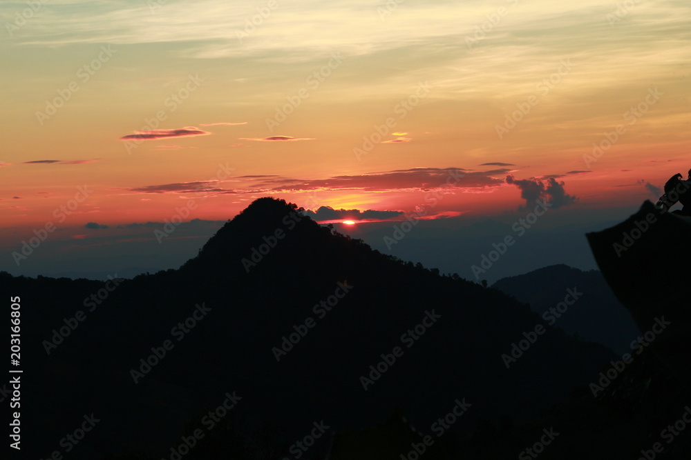 Mountain view is ideal for background. Mountain view is ideal for background.