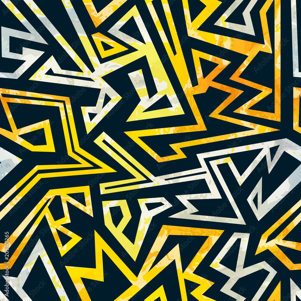 Graffiti seamless pattern Graffiti seamless pattern