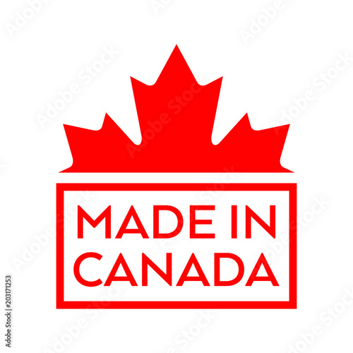 Made in Canada stamp design