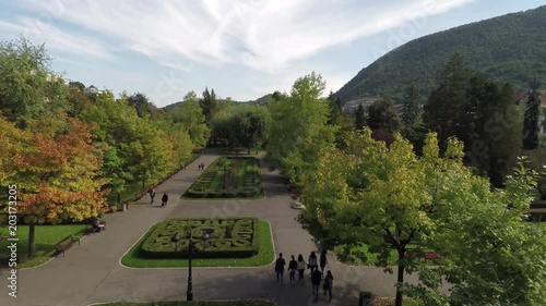 Aerial view of Nicoale Titulescu Park photo