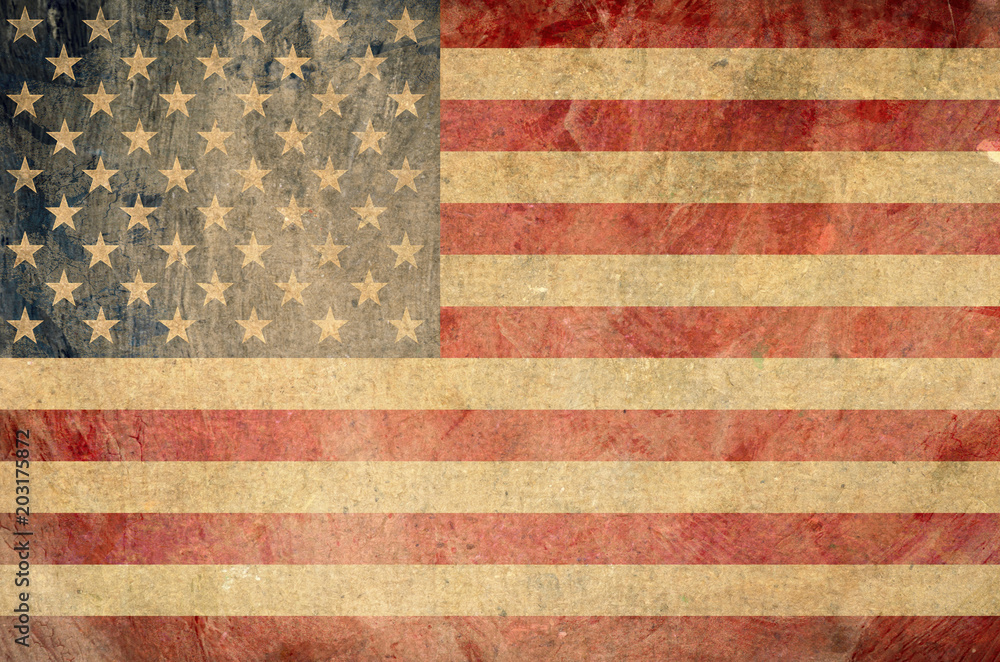 Grunge USA Flag Grunge USA Flag