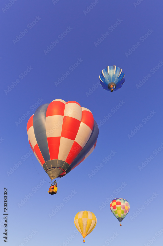 Naklejka premium バルーンフェスティバル 