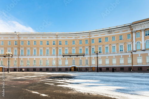 wing of General Staff Building on Palace Square