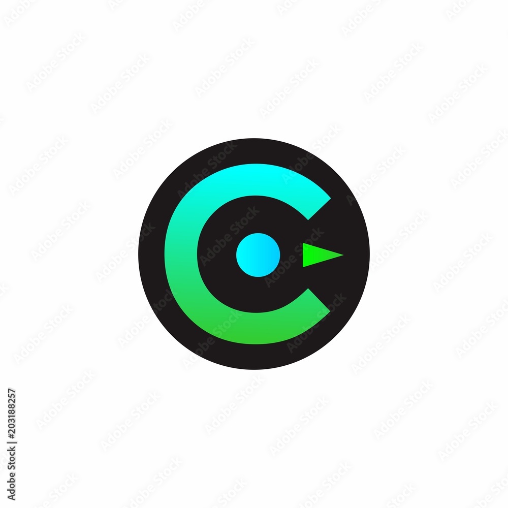 c letter logo design for company, technology and branding c letter logo design for company, technology and branding