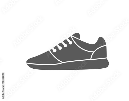 Sports shoes icon 