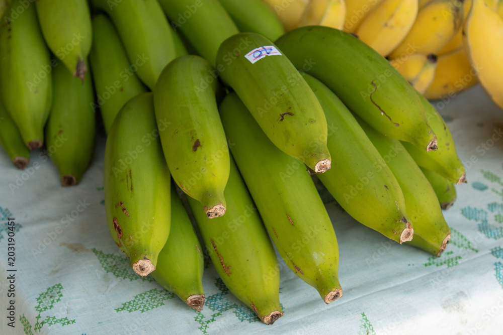 Banana Close to ripeness.