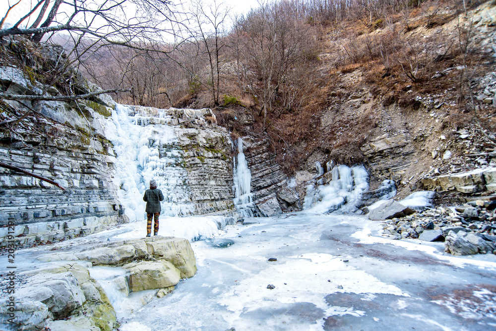 Cascate di Perino Stock Photo Adobe Stock