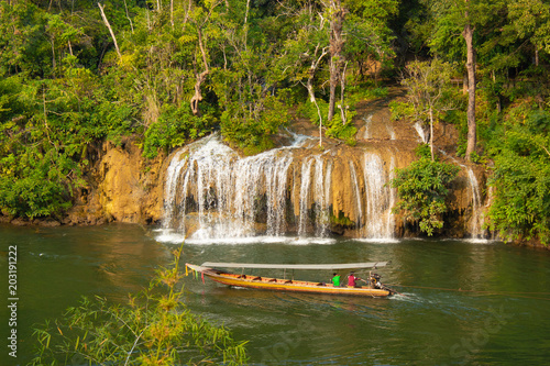 Sai Yok Yai waterfall in thailand