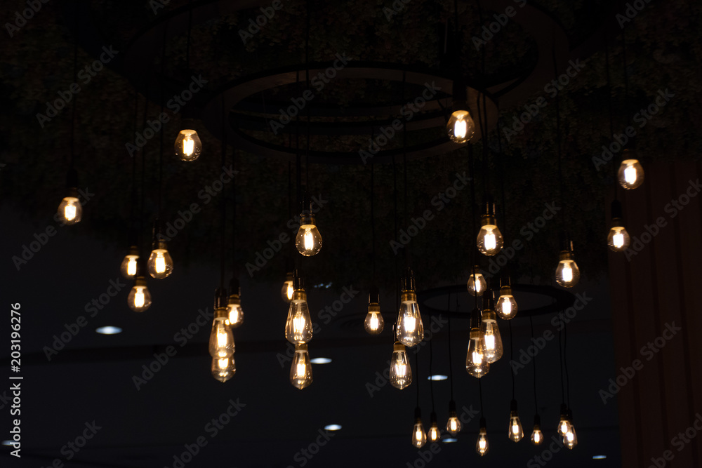 The beauty of the light bulb. The beauty of the light bulb.