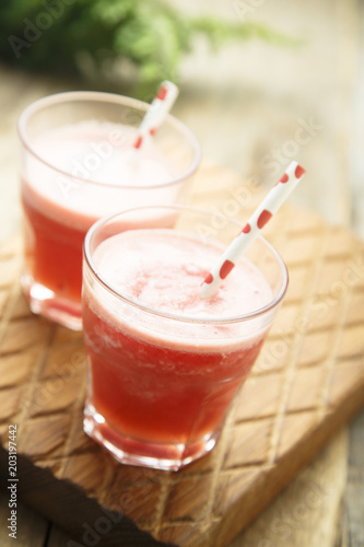 Refreshing berry drink