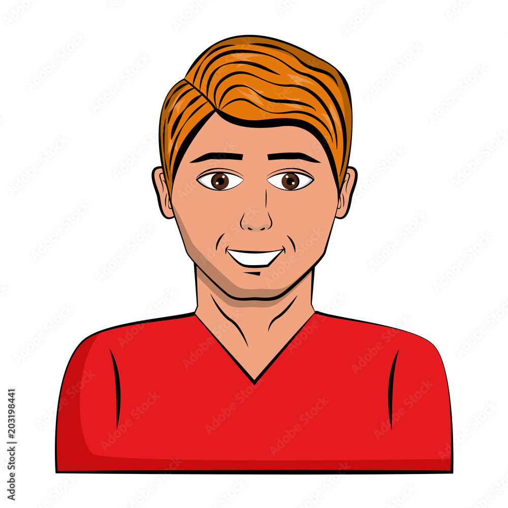 man character pop art style vector illustration design man character pop art style vector illustration design