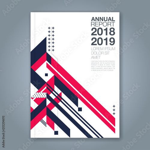 Abstract minimal geometric shapes polygon design background for business annual report book cover brochure flyer poster