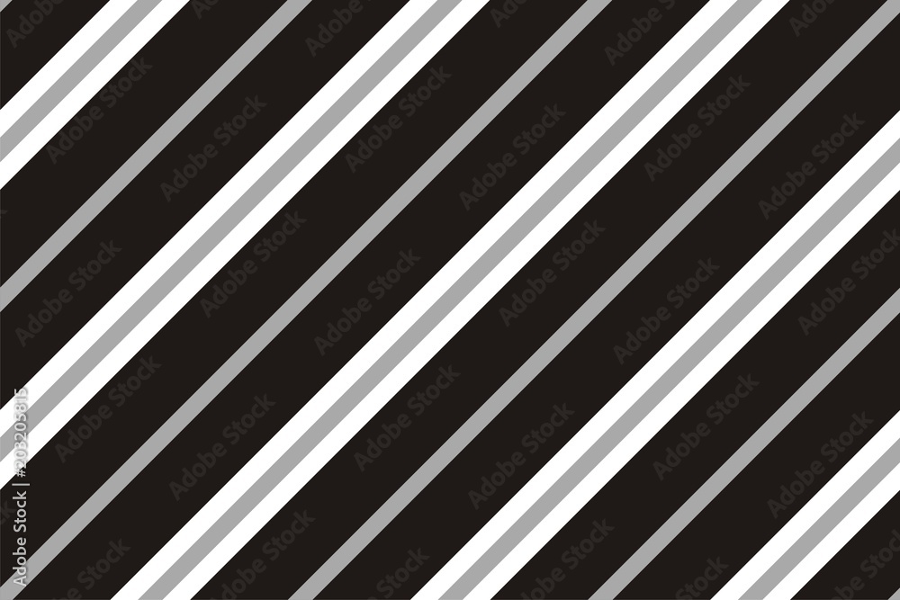 Seamless pattern. Black Stripes on white background. Striped diagonal pattern Background with slanted lines Vector illustration Seamless pattern. Black Stripes on white background. Striped diagonal pattern Background with slanted lines Vector illustration