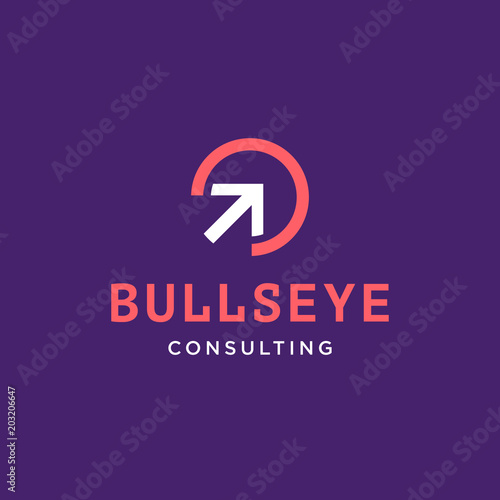 Target logo concept design - Vector EPS10.