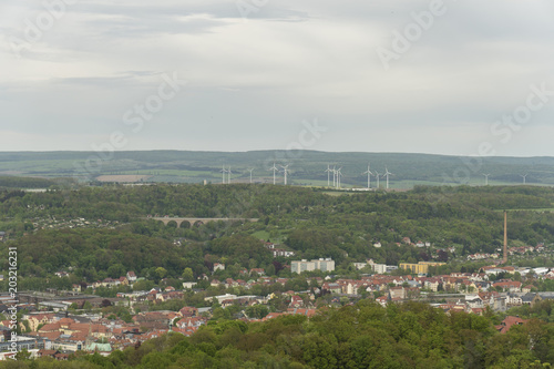 View over Eisenach / Germany