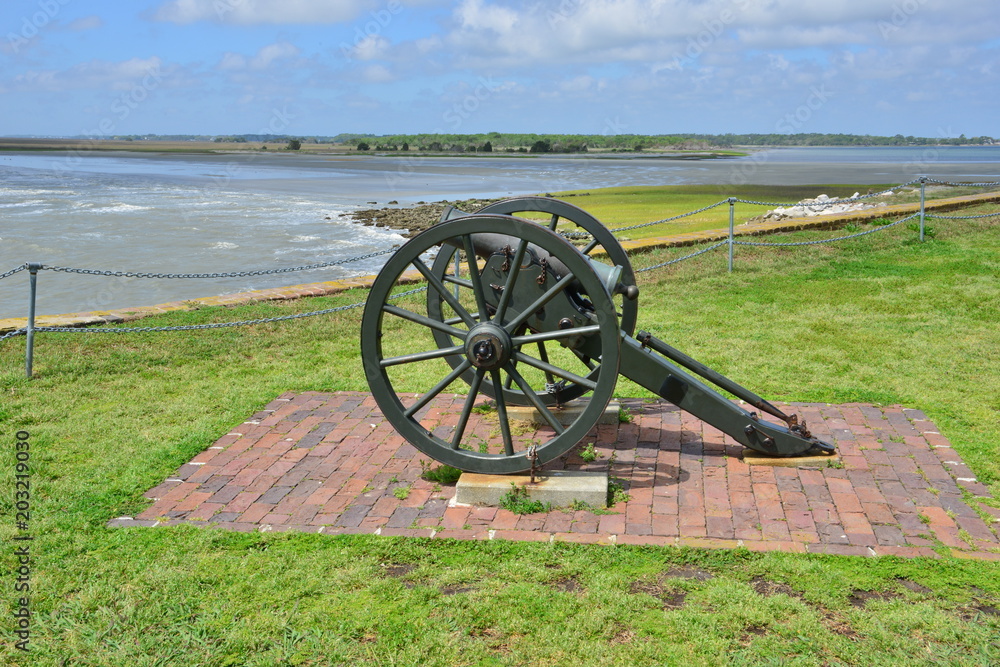 An original Cannon from the American Civil war