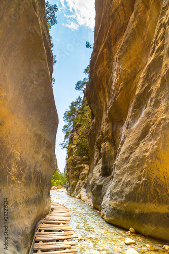 Samaria Gorge. Crete, Greece photo