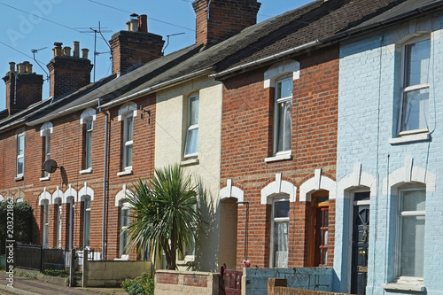 Valokuva Victorian Terrace Houses in the UK