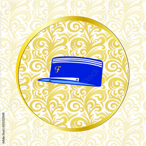 かっこいいフランス帽a_French_cap
