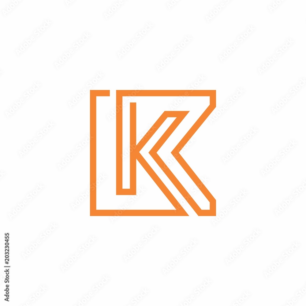 K letter logo design for template, creative, identity, and website K letter logo design for template, creative, identity, and website