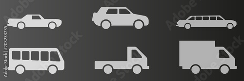 Symbol-Set - Fahrzeuge