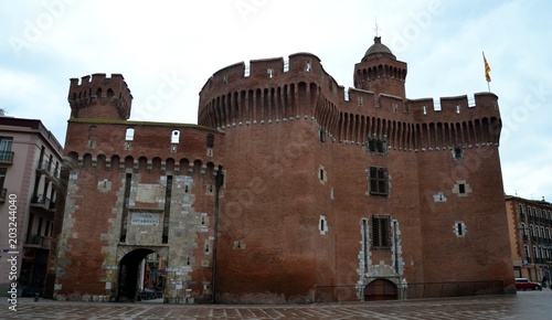 Little castle, Perpignan, Northern Catalonia, France