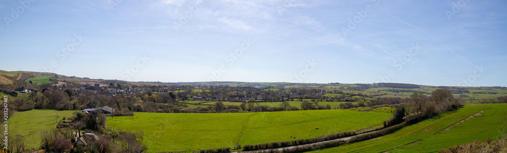 Country Village Panorama