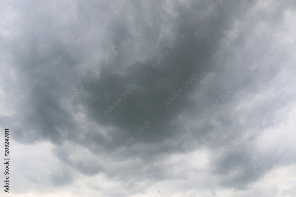 Fototapeta premium dark clouds at the sky