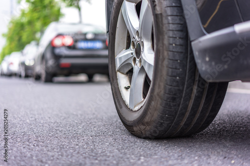 Wallpaper Mural car on the road Torontodigital.ca