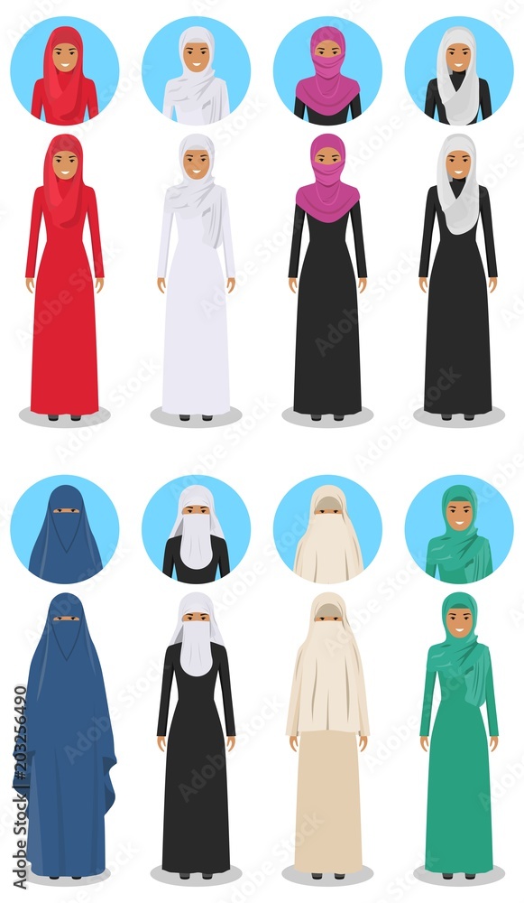 Traditional top arab clothing